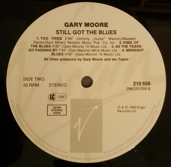 Gary Moore : Still Got The Blues (LP, Album)