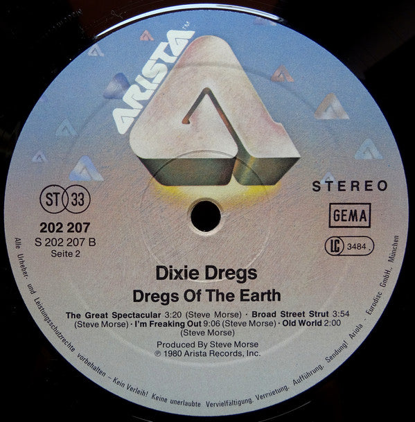 Dixie Dregs : Dregs Of The Earth (LP, Album)