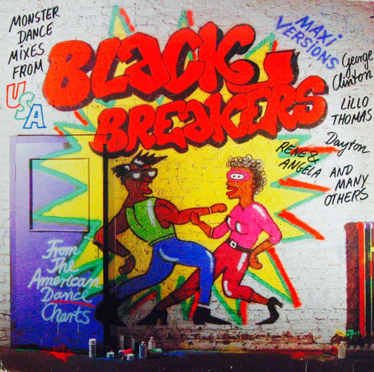 Various : Black Breakers (Maxi Versions) (LP, Comp)