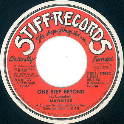 Madness : One Step Beyond... (7", Single)