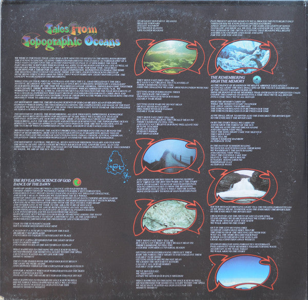 Yes : Tales From Topographic Oceans (2xLP, Album, Gat)