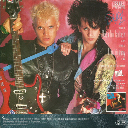 Billy Idol : Flesh For Fantasy (7", Single)