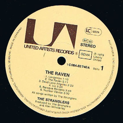 The Stranglers : The Raven (LP, Album)