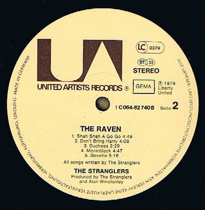 The Stranglers : The Raven (LP, Album)