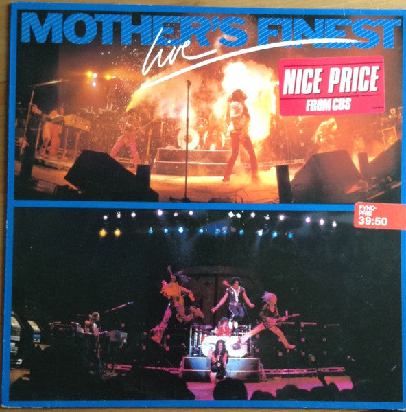 Mother's Finest : Mother's Finest Live (LP, Album, RP)