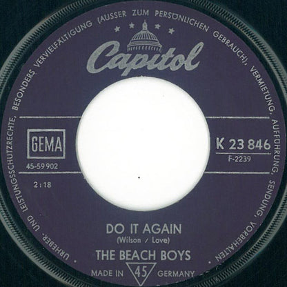 The Beach Boys : Do It Again / Wake The World (7", Single)