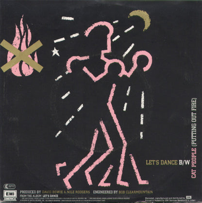 David Bowie : Let's Dance (7", Single)