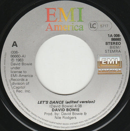 David Bowie : Let's Dance (7", Single)