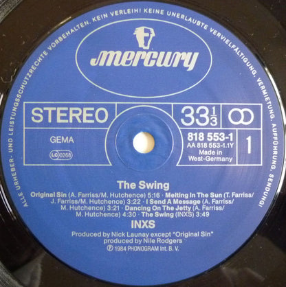 INXS : The Swing (LP, Album)