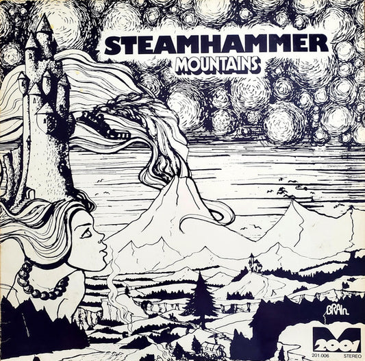 Steamhammer : Mountains (LP, Album, RE, Bla)