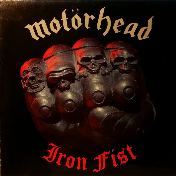 Motörhead : Iron Fist (LP, Album, Gre)