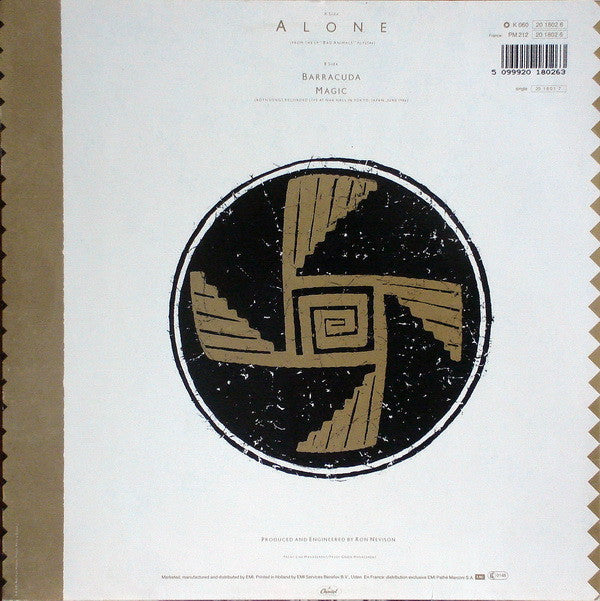 Heart : Alone (12", Single)