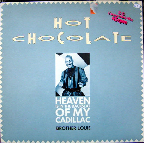 Hot Chocolate : Heaven Is In The Backseat Of My Cadillac (12", Maxi)