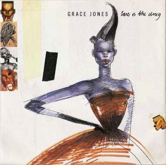 Grace Jones : Love Is The Drug (7", Single)