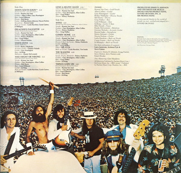 Lynyrd Skynyrd : Skynyrd's First And... Last (LP, Album, Gat)