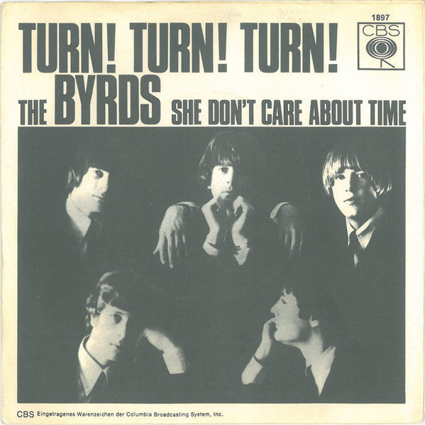 The Byrds : Turn! Turn! Turn! (7", Single)