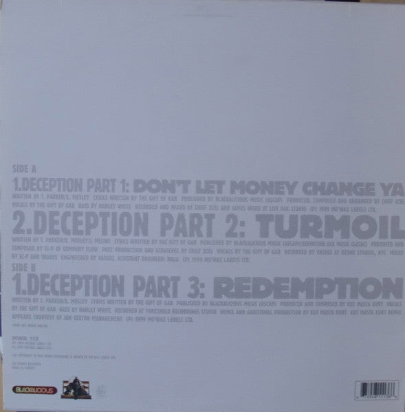 Blackalicious : Deception (12")