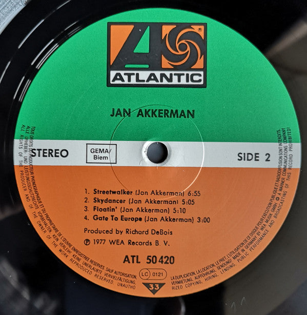 Jan Akkerman : Jan Akkerman (LP, Album)