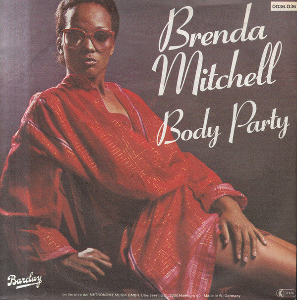 Brenda Mitchell : Body Party (7")