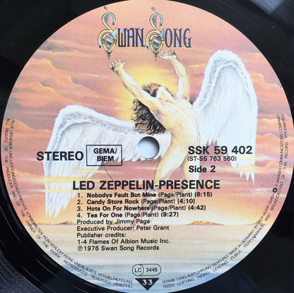 Led Zeppelin : Presence (LP, Album, RE, Non)