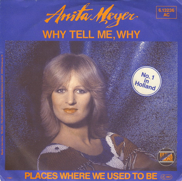 Anita Meyer : Why Tell Me, Why (7", Single)