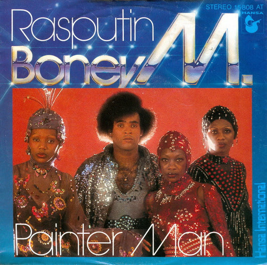 Boney M. : Rasputin / Painter Man (7", Single, Son)