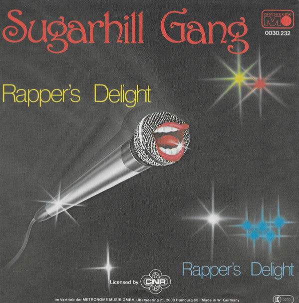 Sugarhill Gang : Rapper's Delight (7", Single)