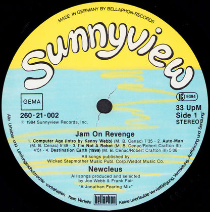 Newcleus : Jam On Revenge (LP, Album)