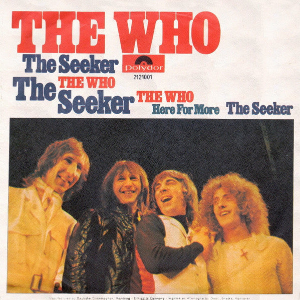 The Who : The Seeker (7", Single)