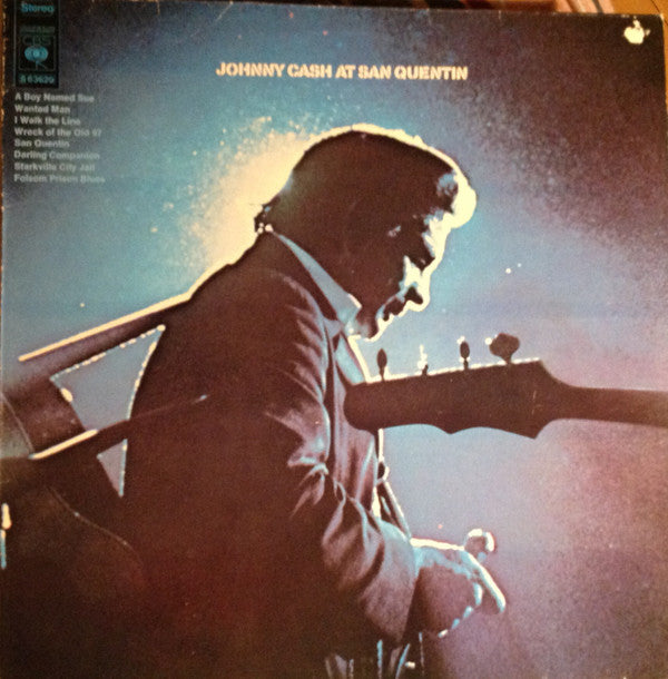 Johnny Cash : Johnny Cash At San Quentin (LP, Album, RE)