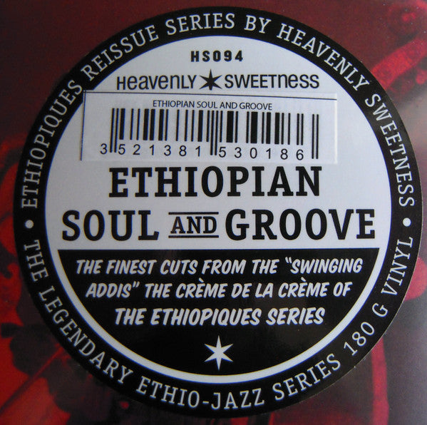 Various : Ethiopian Soul And Groove - Ethiopian Urban Modern Music Vol. 1 (LP, Comp, RE, 180)