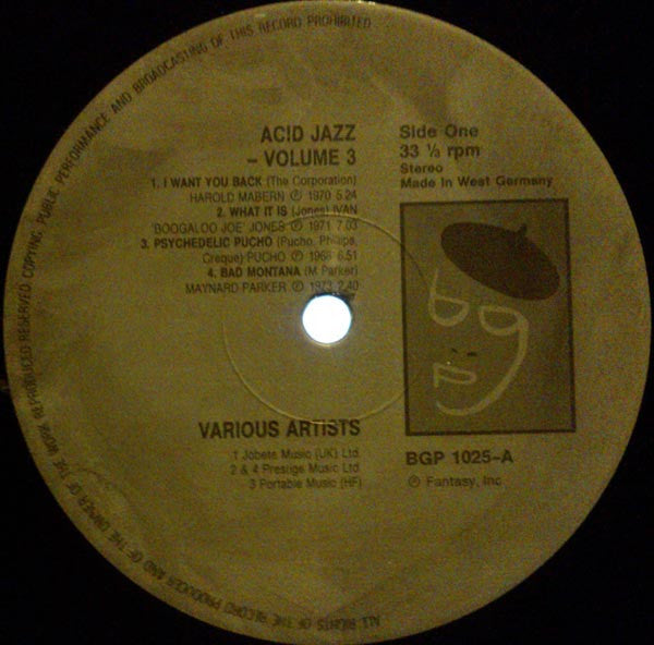 Various : Acid Jazz Vol. 3 (LP, Comp)