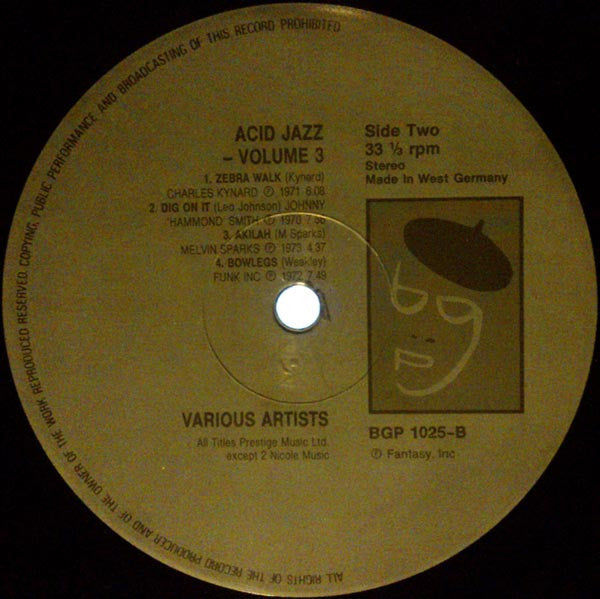 Various : Acid Jazz Vol. 3 (LP, Comp)