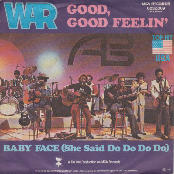 War : Good, Good Feelin' (7", Single)