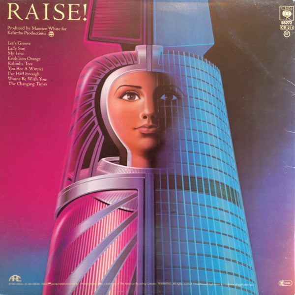 Earth, Wind & Fire : Raise! (LP, Album, Gat)