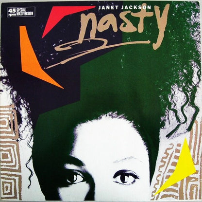 Janet Jackson : Nasty (12", Maxi)