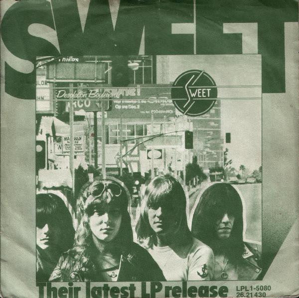 The Sweet : Fox On The Run (7", Single)