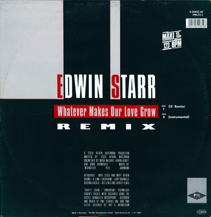 Edwin Starr : Whatever Makes Our Love Grow (Remix) (12", Maxi)