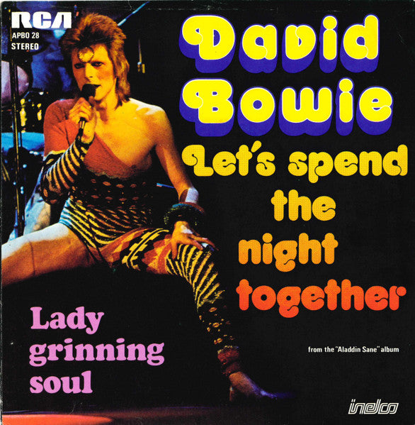 David Bowie : Let's Spend The Night Together (7", Single)