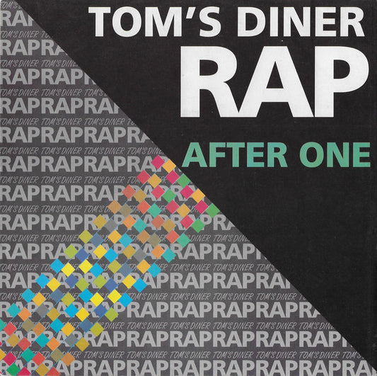 After One : Tom's Diner Rap (7")