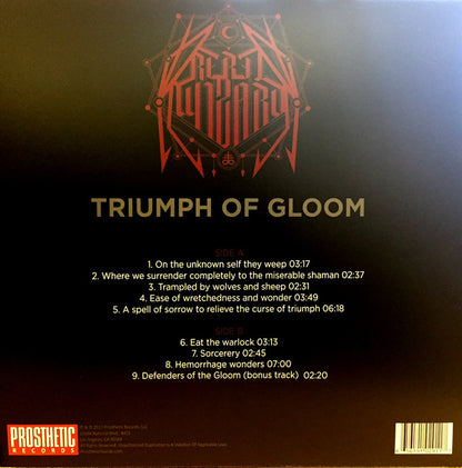 Rebel Wizard : Triumph Of Gloom (LP, Album, Ltd, RE, Blu)