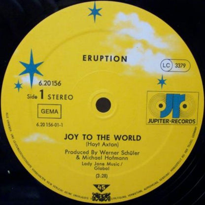 Eruption (4) : Joy To The World (12")