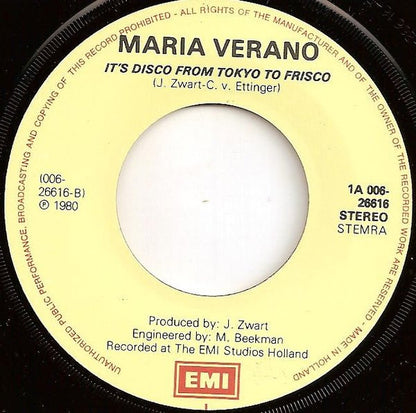 Maria Verano : Get Up (7", Single)