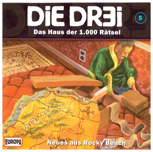 Hendrik Buchna : Die Dr3i  5 - Das Haus Der 1.000 Rätsel (CD)