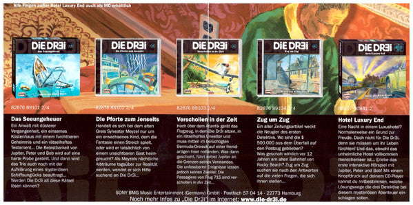 Hendrik Buchna : Die Dr3i  5 - Das Haus Der 1.000 Rätsel (CD)