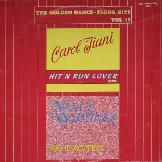 Carol Jiani / Nancy Martinez : The Golden Dance-Floor Hits Vol. 15 (12")