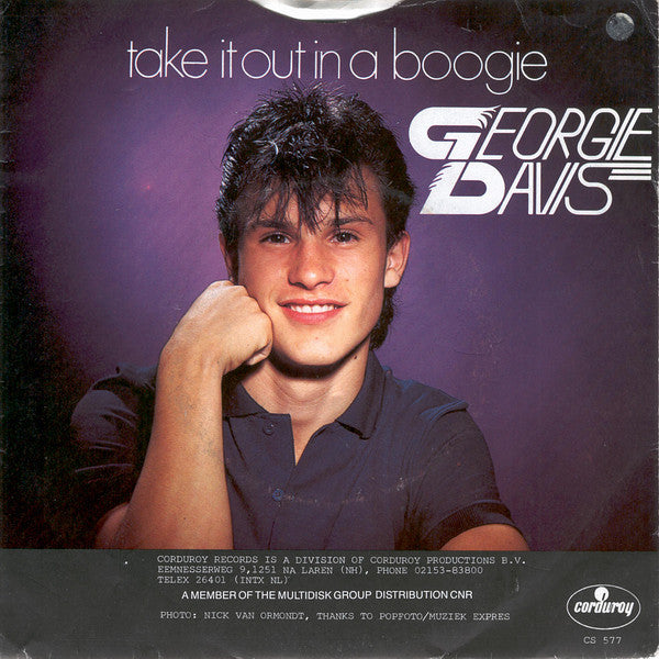 Georgie Davis : Take It Out In A Boogie (7", Single)