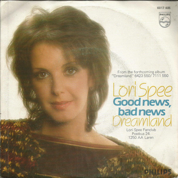 Lori Spee : Good News, Bad News (7", Single)