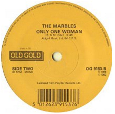 The Mixtures / Marbles (3) : The Pushbike Song / Only One Woman (7", Mono, RE, Big)