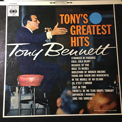 Tony Bennett : Tony's Greatest Hits (LP, Comp)